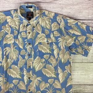 Vintage 1990s Chaps Ralph Lauren Floral Button Up Shirt